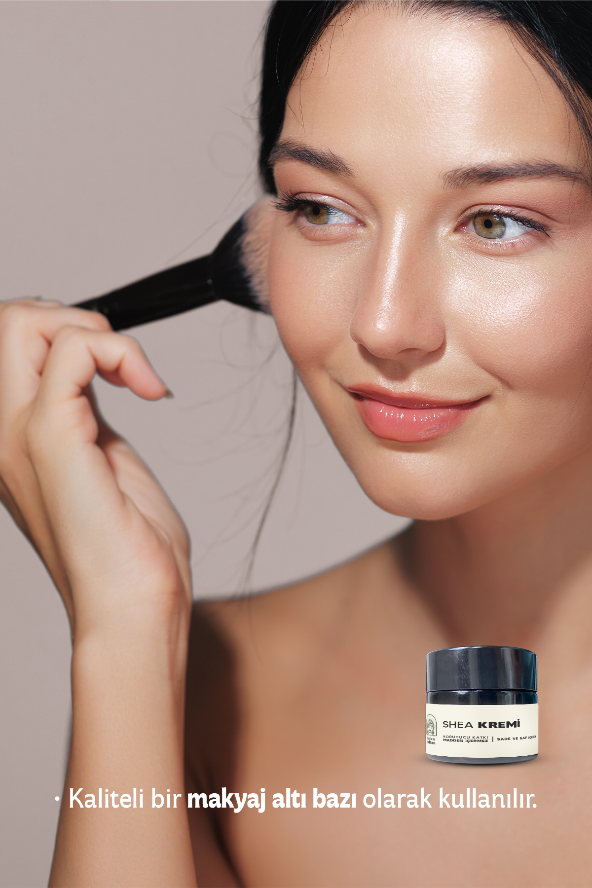 Nalan Sultan | Çanta Boy Orijinal Shea Kremi, El Yüz Vücut Bakım Kremi, Original Shea Butter, Yüksek Onarıcı Krem (10 ml)