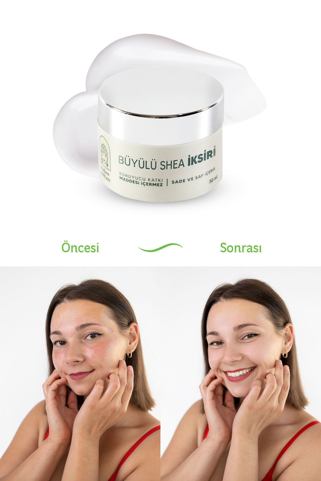 Nalan Sultan | Orijinal Shea Kremi, El Yüz Vücut Bakım Kremi, Original Shea Butter, Yüksek Onarıcı Krem (30 ml)