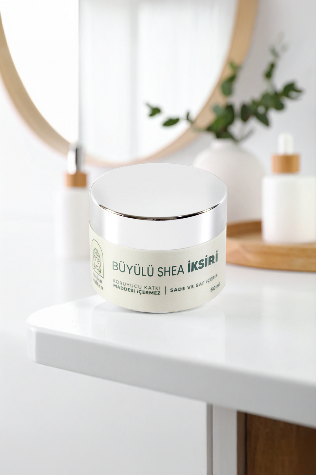 Nalan Sultan | Orijinal Shea Kremi, El Yüz Bakım Kremi, Yüksek Onarıcı Krem (50 ml)