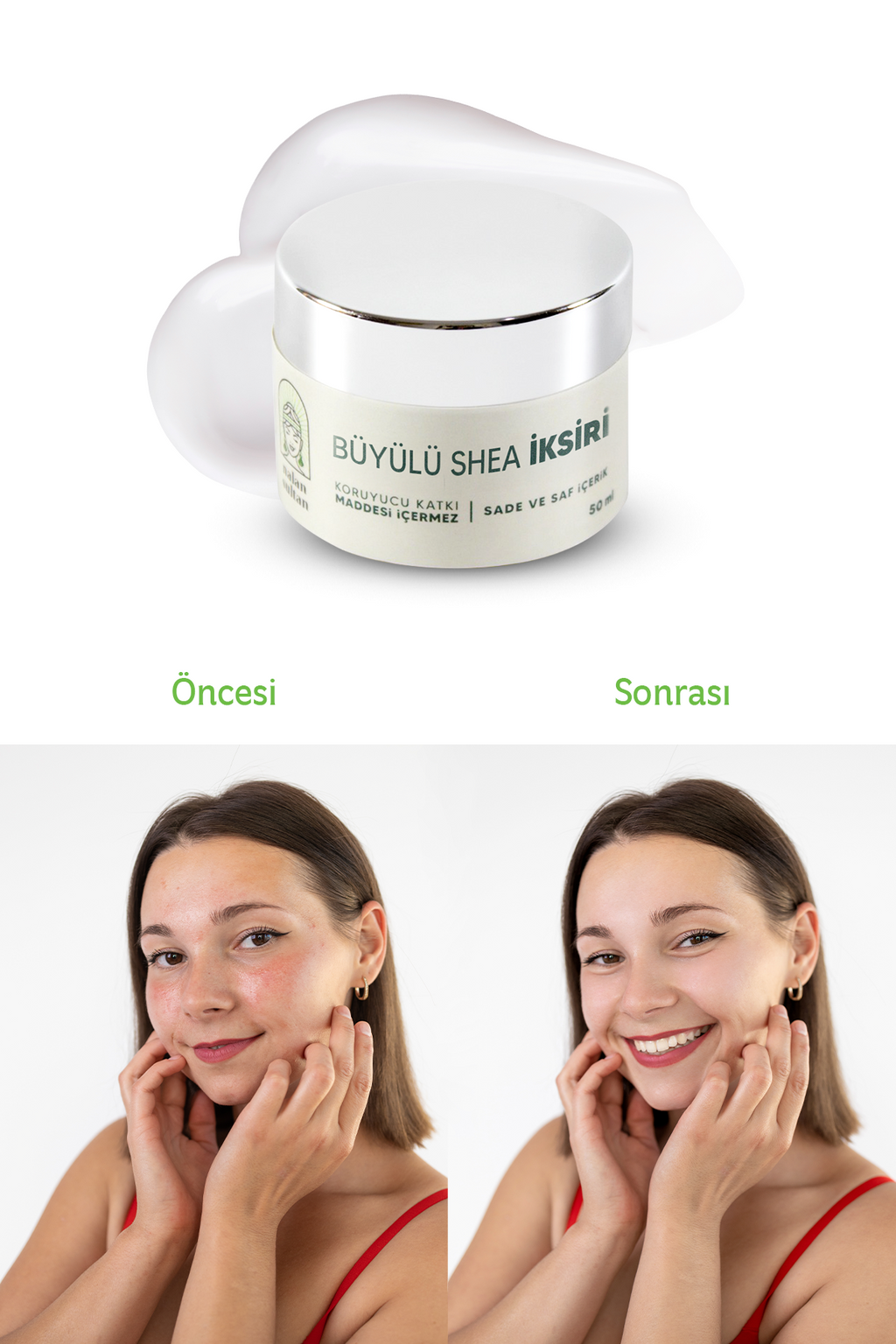Nalan Sultan | Orijinal Shea Kremi, El Yüz Bakım Kremi, Yüksek Onarıcı Krem (50 ml)