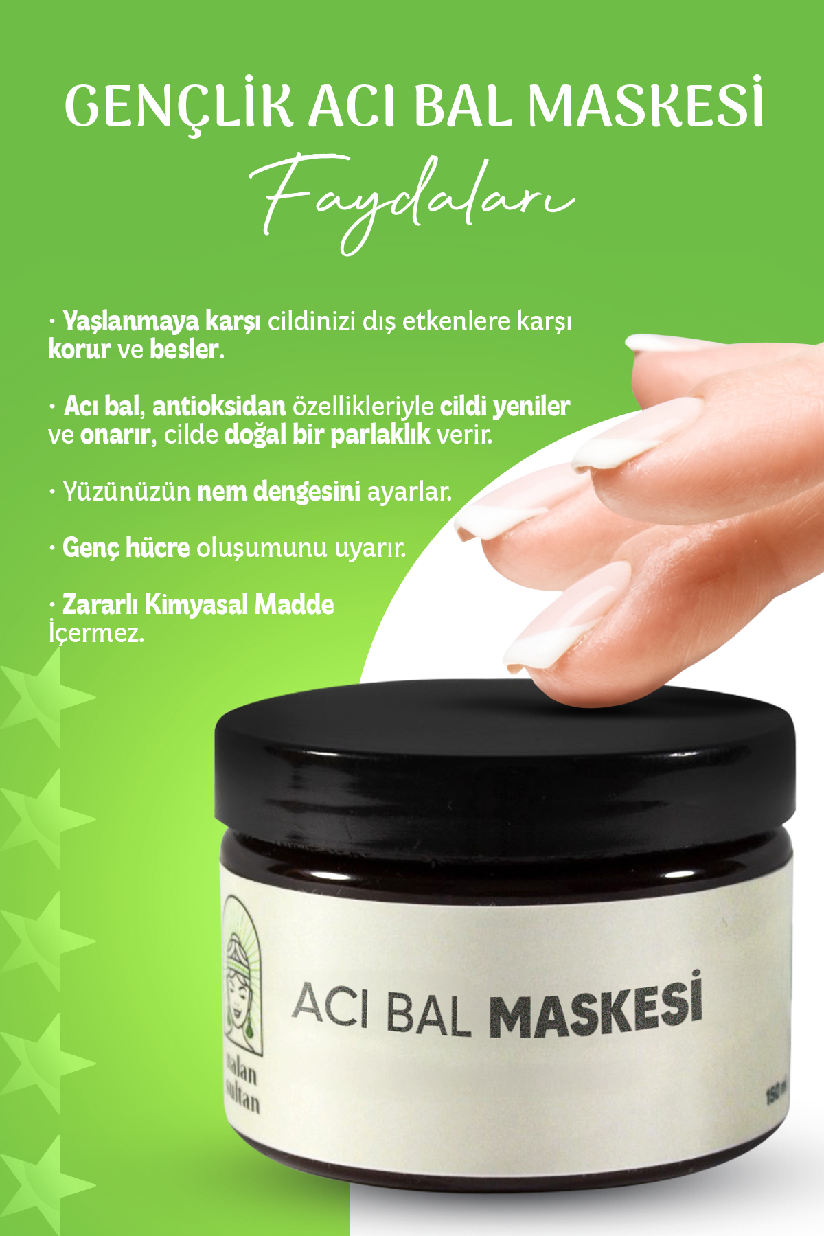 Acı Bal Maskesi 150 ml