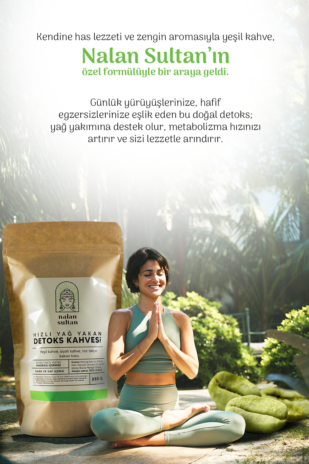 Hızlı Yağ Yakan Detoks Kahvesi | Gün Boyu Enerji, Bitkisel Diyet Kahve (1 Aylık) 250gr