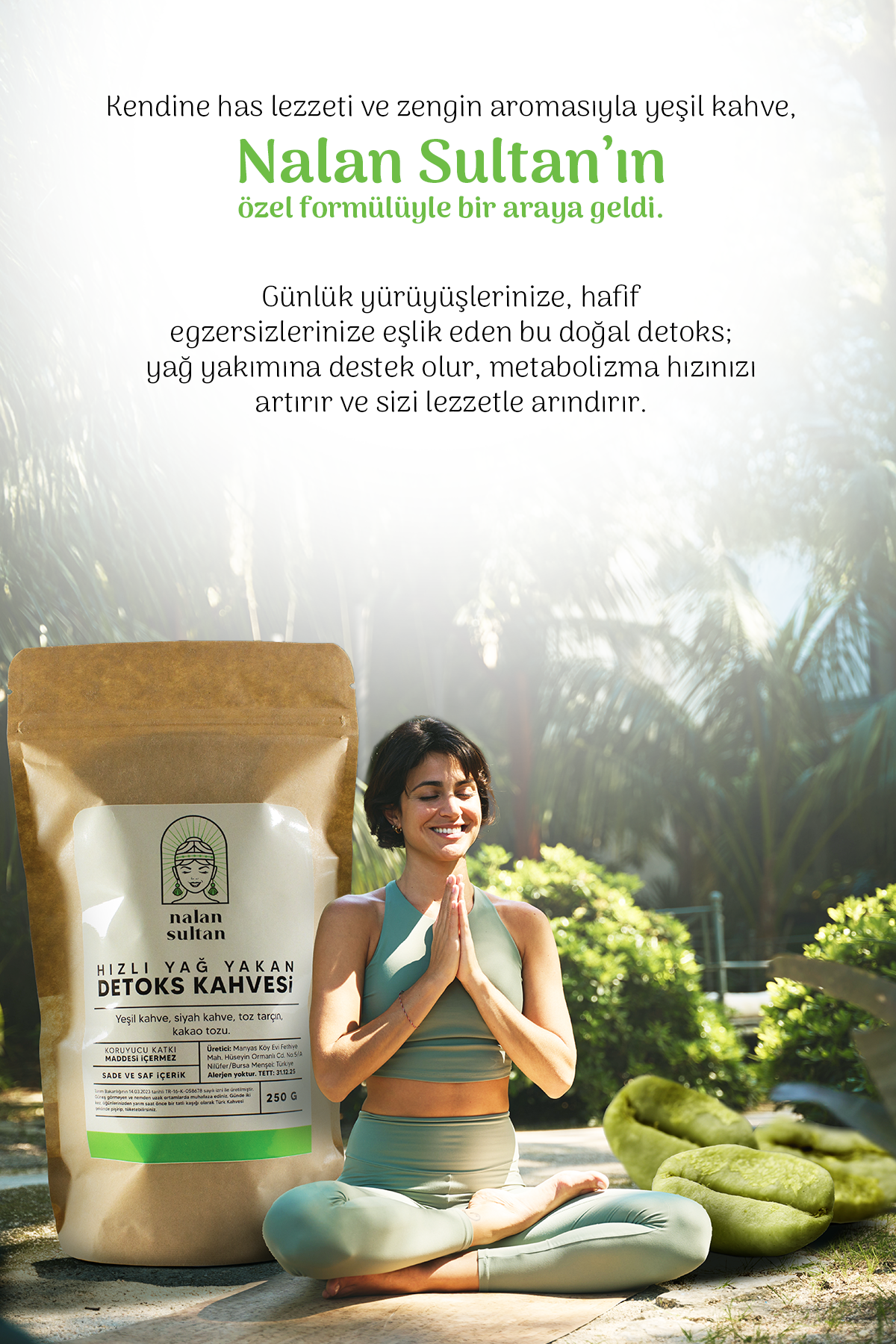 Hızlı Yağ Yakan Detoks Kahvesi | Gün Boyu Enerji, Bitkisel Diyet Kahve (1 Aylık) 250gr