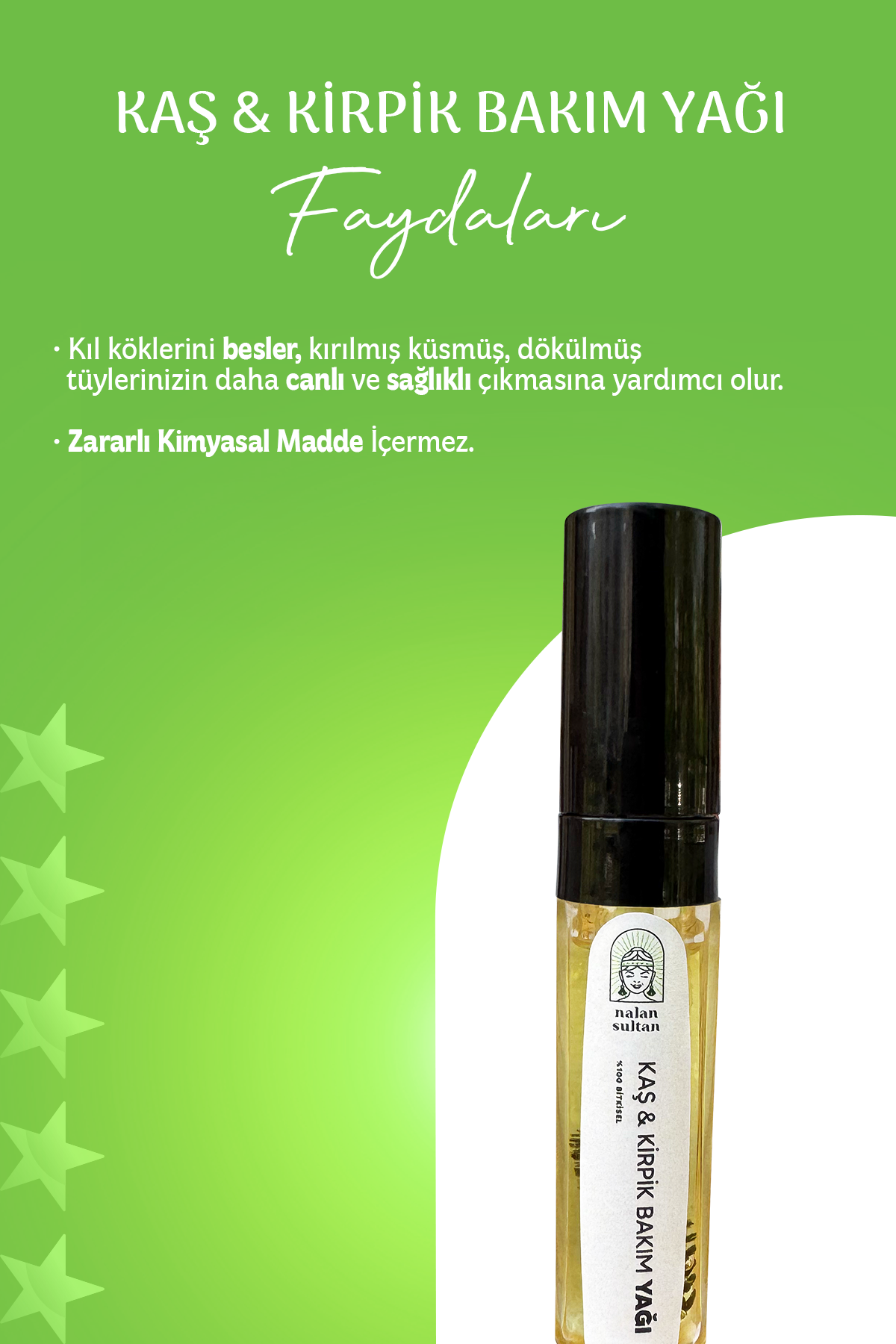 Kaş ve Kirpik Bakım Yağı 10 ml