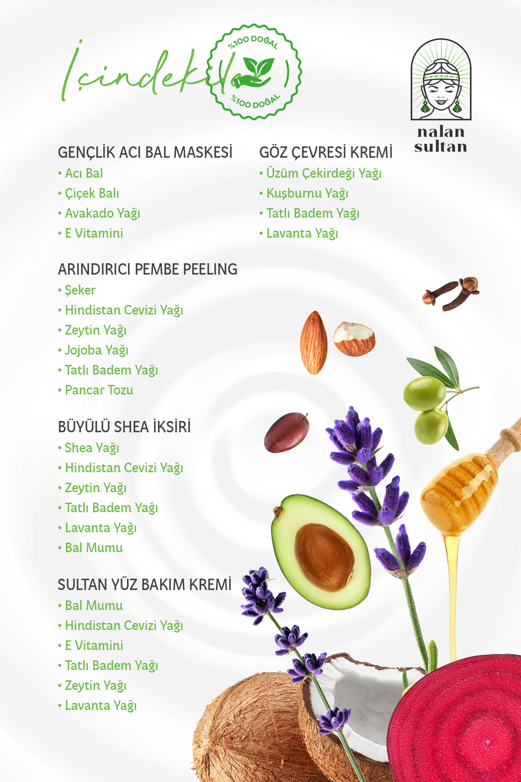 Saf Aura Lux Güzellik Seti |Bal Maskesi, Orijinal Shea Kremi, Nemlendirici Peeling %100 Bitkisel