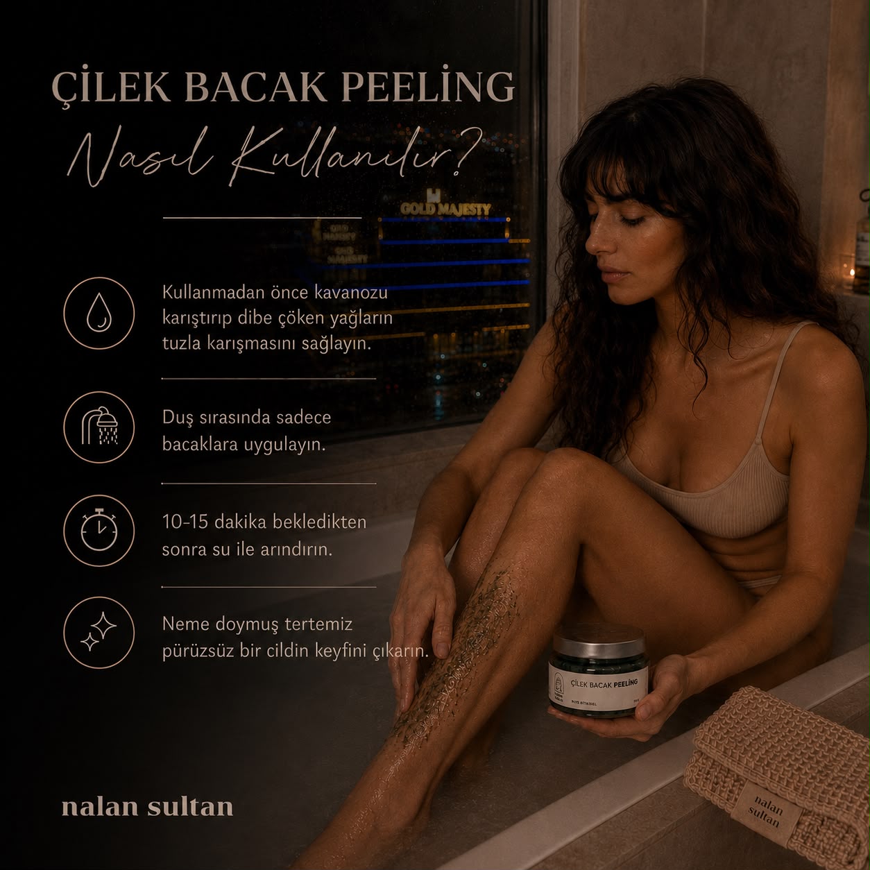 Çilek Bacak Peeling 230 ml